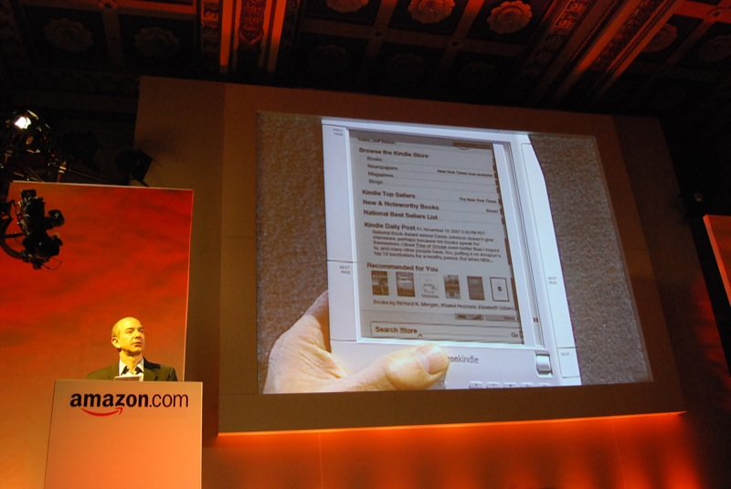 Illustration for article titled Amazon Kindle E-Book Reader Launch (Live)
